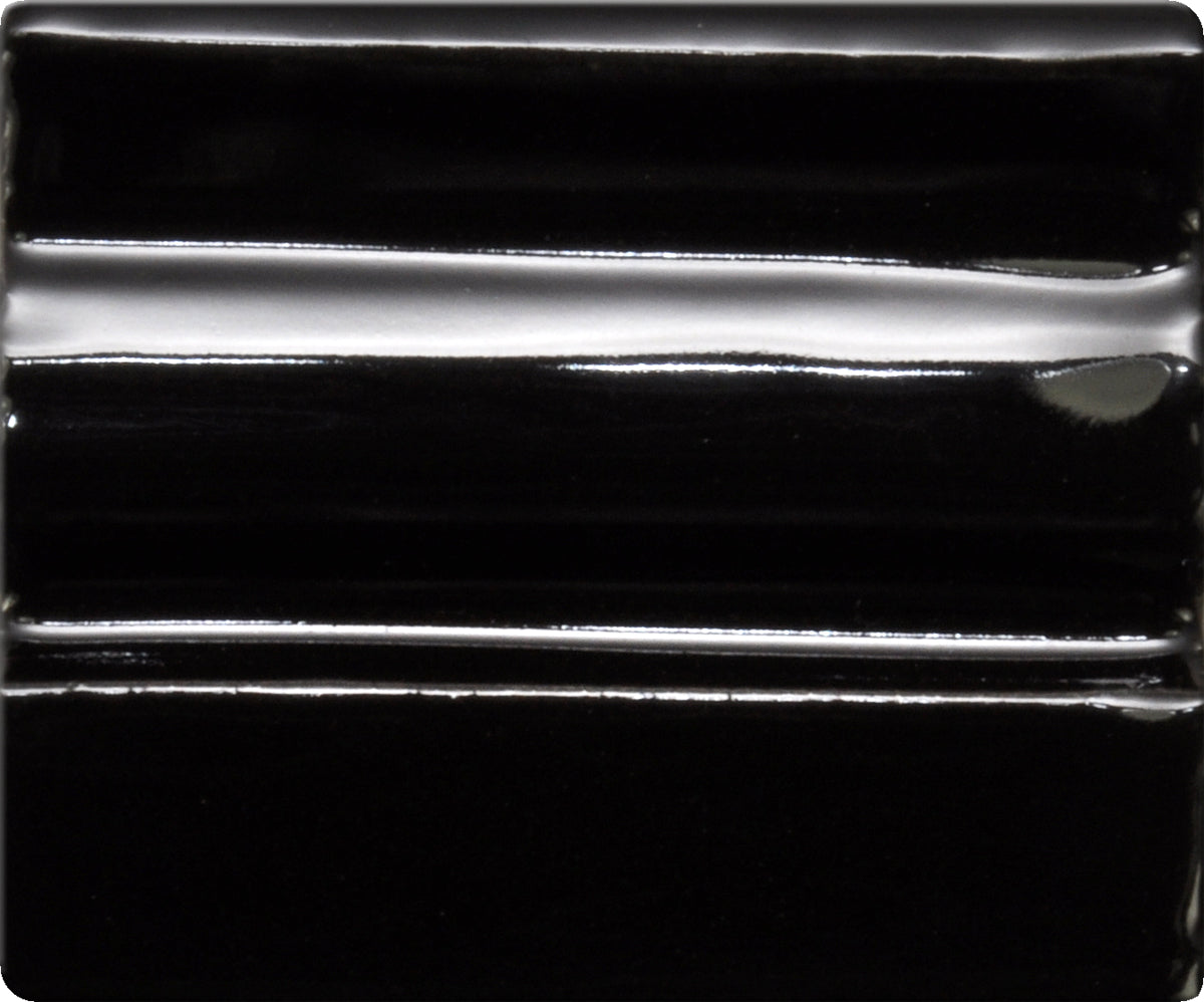 Spectrum Opaque Gloss Glazes-Cone 05-04 - Black Velvet - 763 image 1