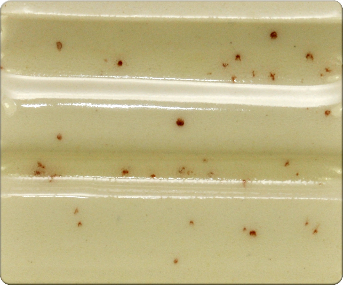 Spectrum Semi-Transparent Gloss Glazes-Cone 05-04  - Ivory Speckle  - 802 image 1