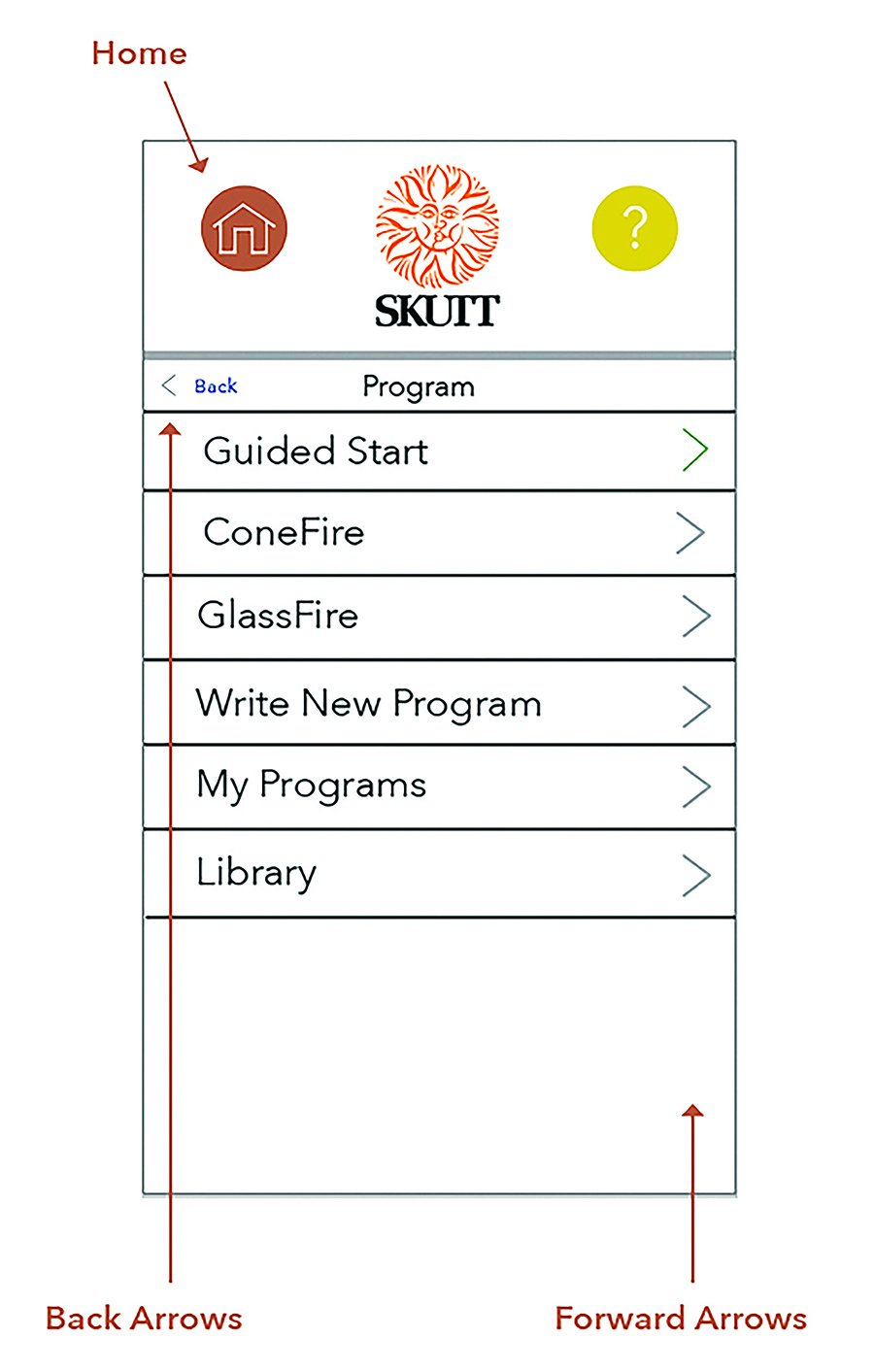 Skutt KMT-818 Ceramic Kiln with Digital Touchscreen Controller image 1