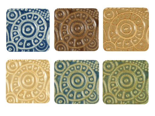 bigceramicstore-com,Amaco ST Stone Texture Glaze Class Pack 6,Amaco,Glazes - Class Packs