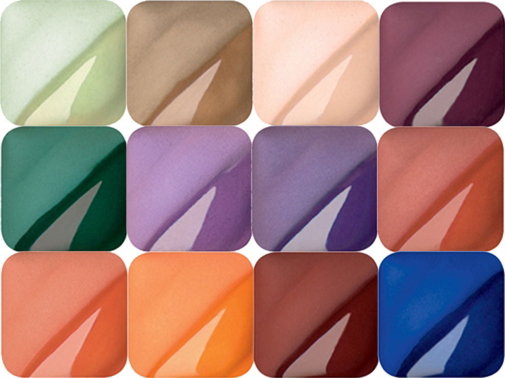 bigceramicstore-com,Amaco Velvet Underglaze Set #3,Amaco,Glazes - Underglazes