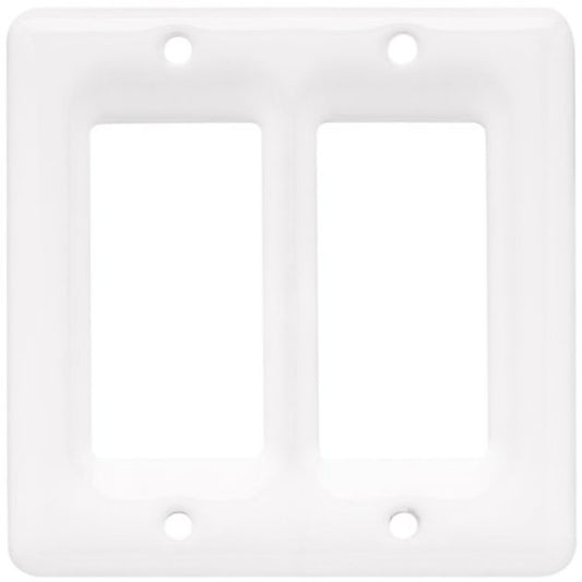 bigceramicstore-com,Bisque Imports 905 Bisque Double Rocker Plate,Bisque Imports,Clay - Bisque
