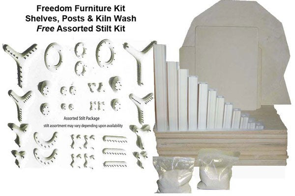 Olympic Freedom 1414HE PKG Electric Ceramic Kiln image 4