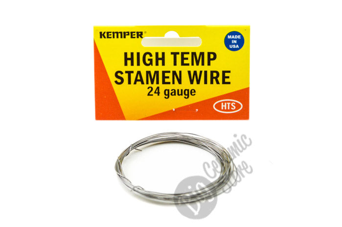 HTS Hi Temp Stamen Wire 24 gauge - Stone Leaf Pottery