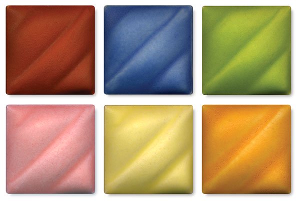 bigceramicstore-com,Amaco Matt Glaze LMMatt Glaze Class Pack 6-#2 (39226H),Amaco,Glazes - Class Packs