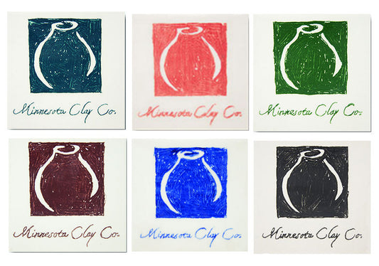 bigceramicstore-com,Graffito Underglaze Transfer Paper Set #1, 1 sheet of each color (Black, Teal, Blue, Brown, Green, Rose),BigCeramicStore.com,Tools - Decorating