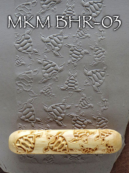 MKM BHR-03 Sea Turtles Pattern Big Hand Roller image 2