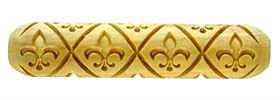 MKM BHR-05 Fleur-De-Lis Pattern Big Hand Roller image 1