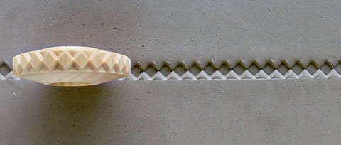 MKM FR-02 Diamonds Pattern Finger Roller image 2