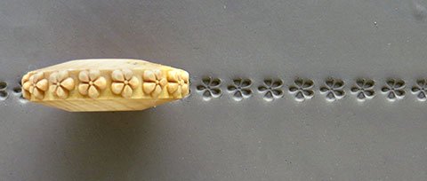 MKM FR-06 Daisy Pattern Finger Roller image 2