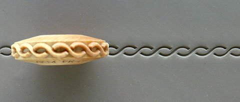 MKM FR-07 Twine Pattern Finger Roller image 2