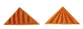 MKM Stm-R2 Medium Right Triangle Wood Stamp image 1
