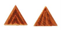 MKM Sts-1 Small Triangle Wood Stamp image 1