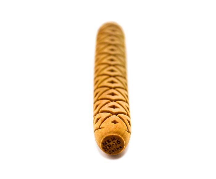 MKM HR-16 Diamonds Leaves Pattern Hand Roller image 2