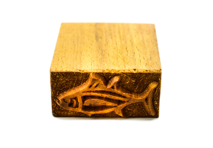 MKM Srm-120 Medium Rectangle Wood Stamp, Tuna image 3