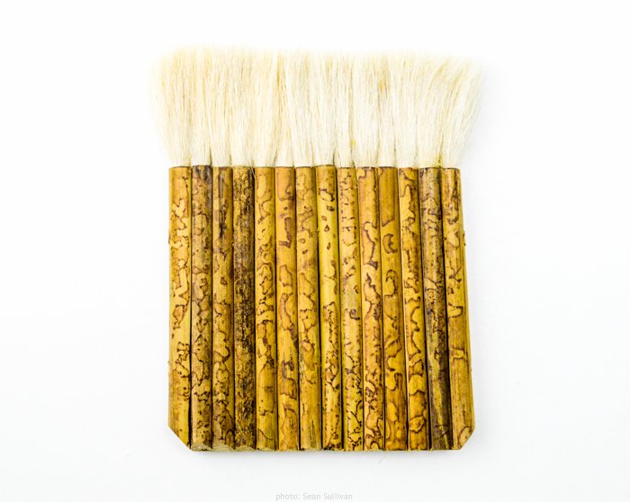 Multi-stem Hake Brush, 14 Stems , Big Ceramic Store