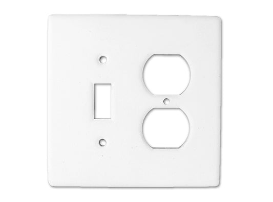 bigceramicstore-com,Bisque Imports 907 Bisque Single Switch/Outlet Cover,Bisque Imports,Clay - Bisque