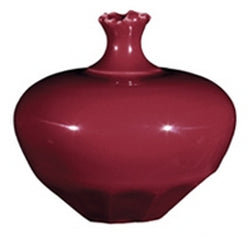 COQUELICOT RED - Pure Red Color Ceramic Glaze Gloss