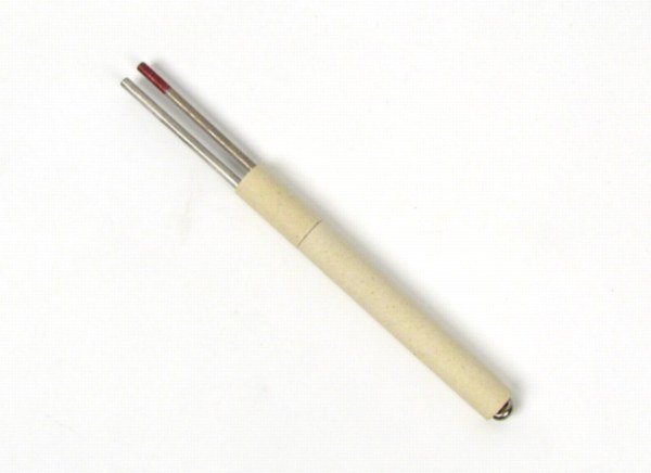 Skutt Type-K Thermocouple, 6", 8 ga, Open Element, Kiln Mount image 1