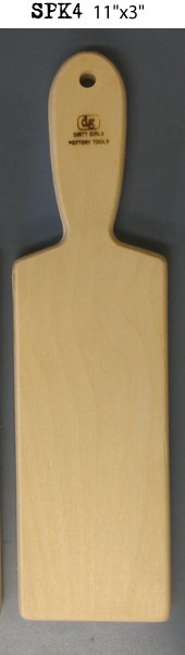 bigceramicstore-com,Dirty Girls 11"x3" Rectangular Paddle,Dirty Girls,Tools & Supplies