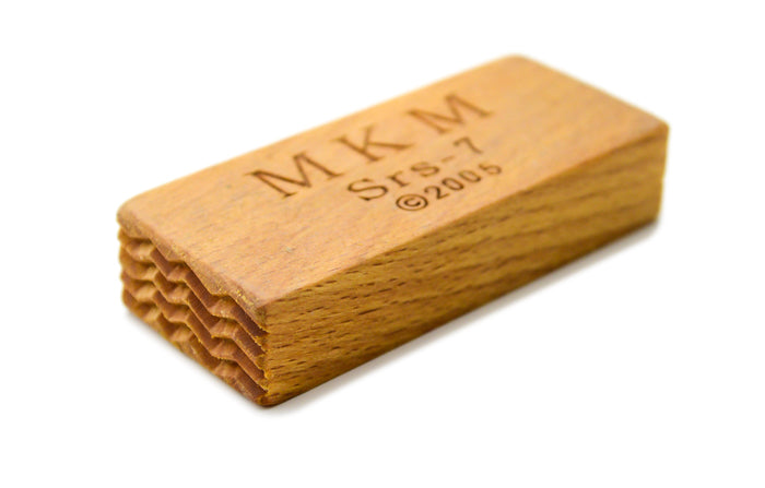 MKM Srs-7 Small Rectangle Wood Stamp image 2