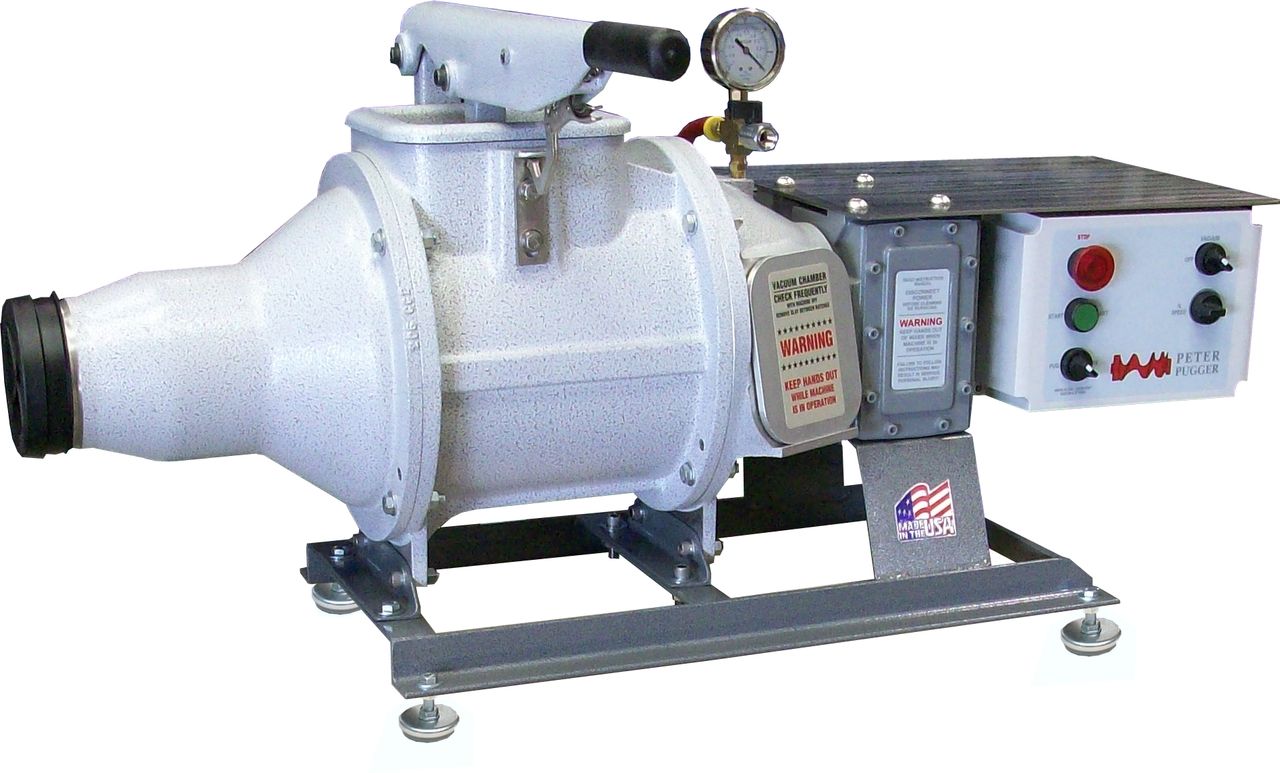 Peter Pugger VPM-20 Vacuum Mixer Pugmill image 1