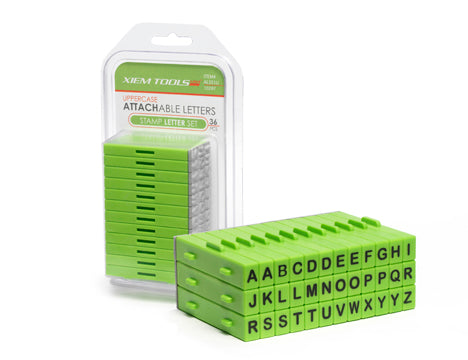 Xiem Attachable Letter Stamp Set Uppercase image 1