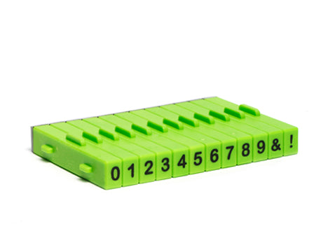Xiem Attachable Numbers Stamp Set image 1