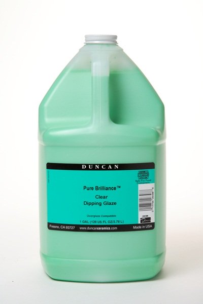 Duncan Pure brilliance Clear Glaze - Pure Brilliance Clear Brushing Glaze -  3 Gallons