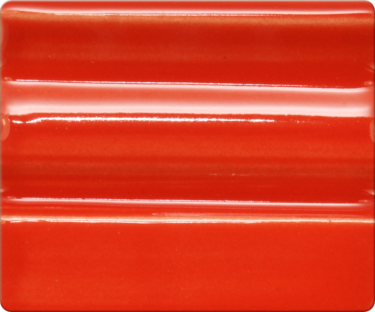 Spectrum Opaque Gloss Glazes-Cone 05-04  - Bright Red  - 743 image 1