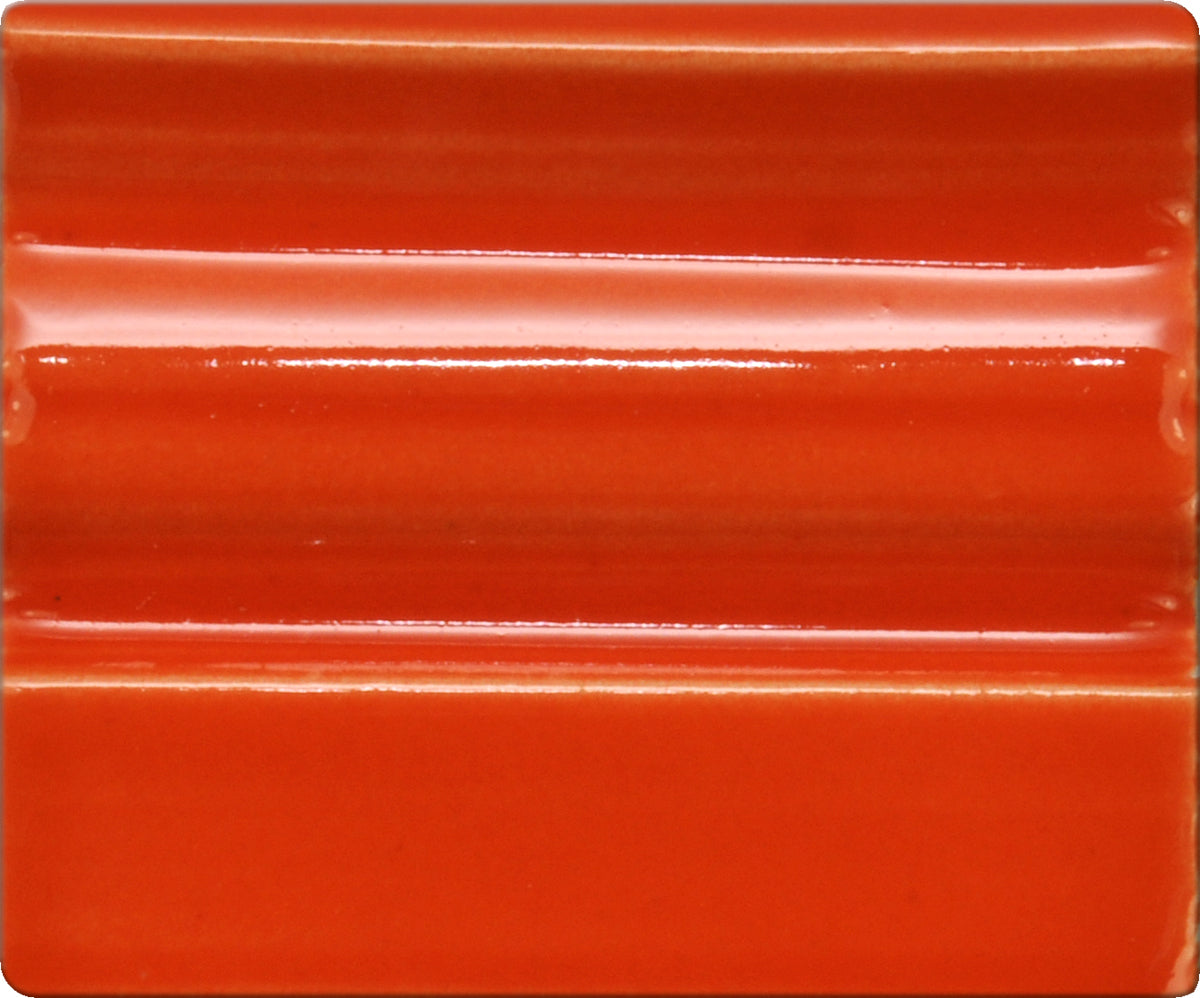 Spectrum Opaque Gloss Glazes-Cone 05-04  - Neon Orange  - 750 image 1