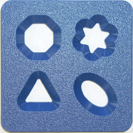 Geometric Shapes for 4" North Star Extruder image 1