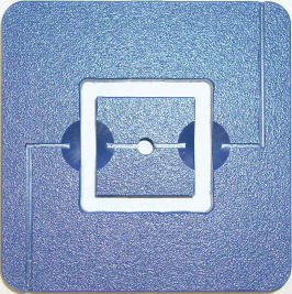 2" Hollow Square Die for 4" North Star Extruder image 1