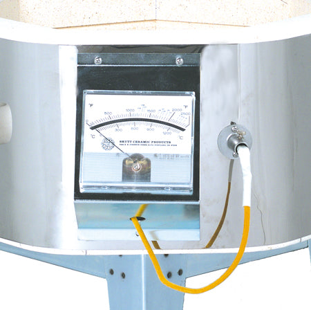 Skutt GP-706 Glass Kiln with an Analog Pyrometer