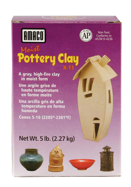 Amaco-X-11-Amaco-Moist-Pottery-Clay-X-12,-X-15