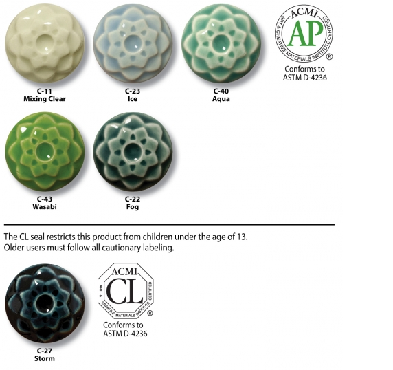Amaco-Class-Pack:-C-Celadon-No1