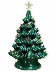 bigceramicstore-com,Bisque Imports 2034 Bisque Lighted Christmas Tree,Bisque Imports,Clay - Bisque
