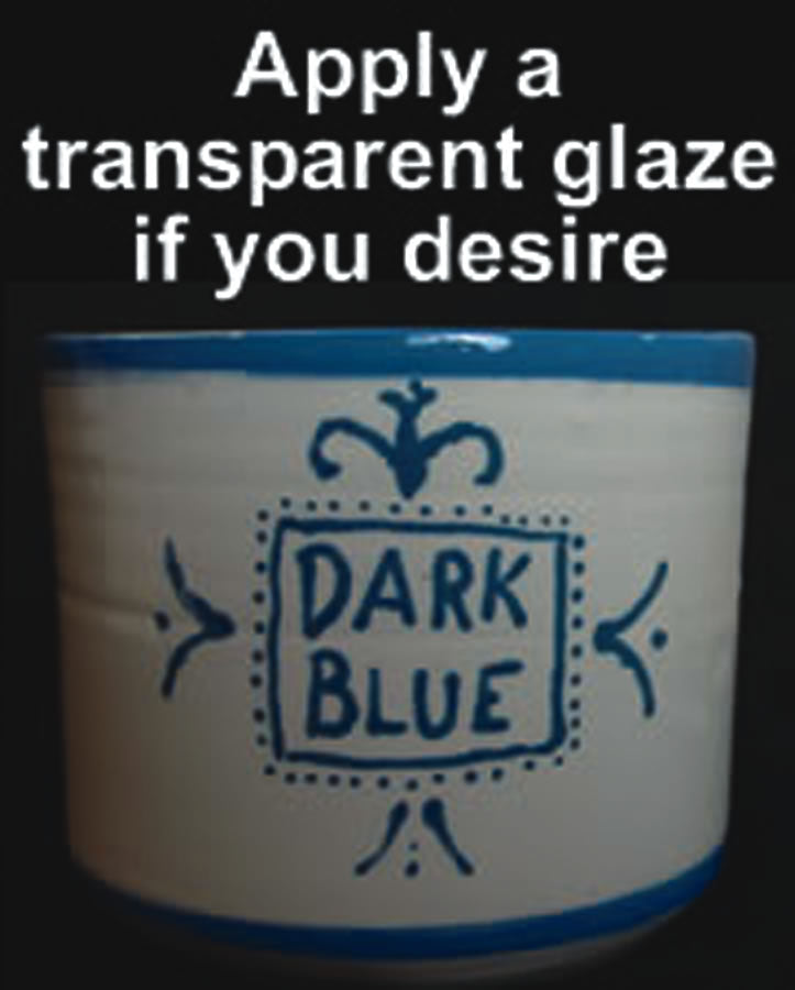 Minnesota Clay Company Dark Blue Underglaze Potter's Pen image 6
