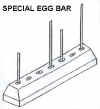 Roselli Special Egg Bar with 4 Nichrome Rods image 2