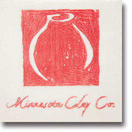 Minnesota Clay Company - Graffito Underglaze Transfer Paper, 6 sheets Red image 1