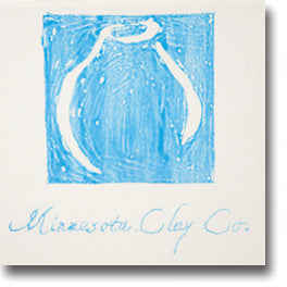 Minnesota Clay Company - Graffito Underglaze Transfer Paper, 6 sheets Turquoise image 1