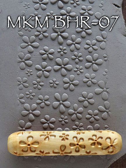 MKM BHR-07 Daisies Pattern Big Hand Roller image 2