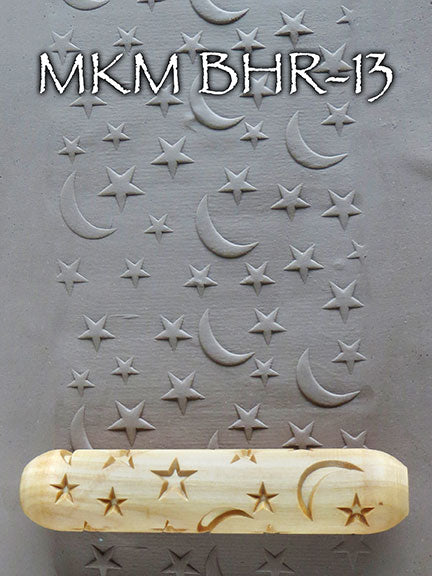 MKM BHR-13 Stars and Moons Pattern Big Hand Roller image 2
