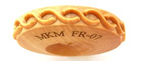 MKM FR-07 Twine Pattern Finger Roller image 1