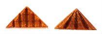 MKM Sts-R2 Small Right Triangle Wood Stamp image 1