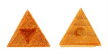 MKM Sts-4 Small Triangle Wood Stamp image 1
