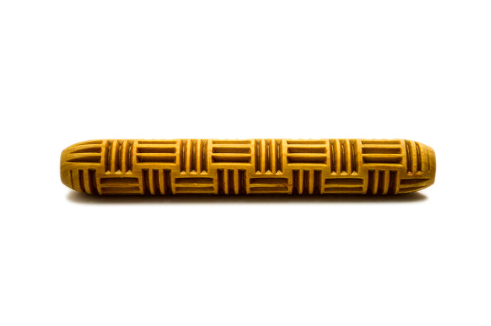 MKM HR-19 Basketweave Pattern 1 Hand Roller image 1