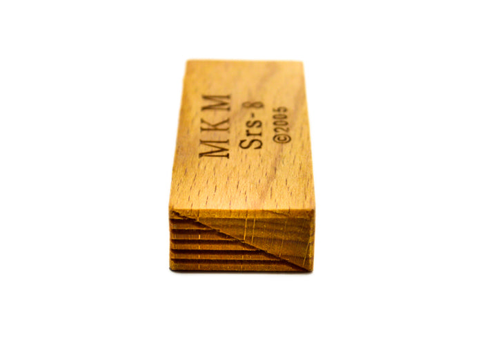 MKM Srs-8 Small Rectangle Wood Stamp image 1