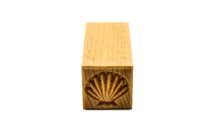 MKM Ssm-127 Medium Square Wood Stamp, Shell image 1