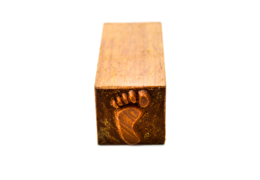 MKM Ssm-147 Medium Square Wood Stamp, Footprint image 1